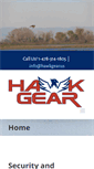Mobile Screenshot of hawkgear.us